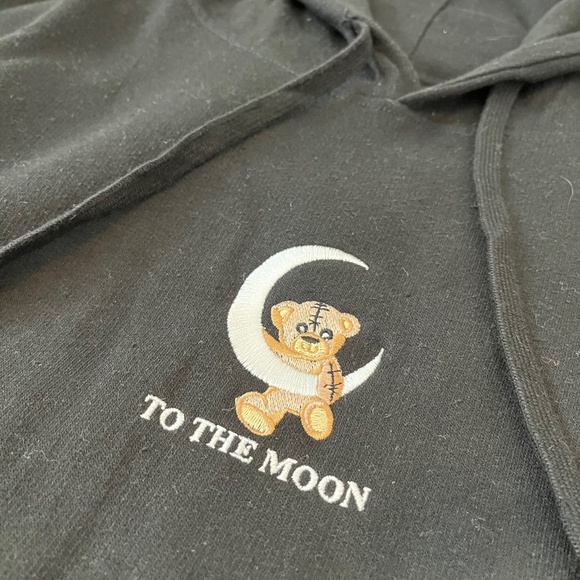 Unisex Yours Truly "To The Moon" Hoodie - Picture 3 of 5